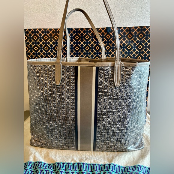 Tory Burch Gemini tote bag (large) - Picture 3 of 6